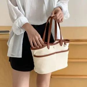 비치백 클래식 캔버스 크로스백 여성 가방 토트백 여름 비치