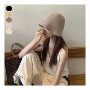 버킷햇 소멸 얼굴 밀짚 휴양지 소두 모자 벙거지