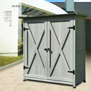 샌톤 조립식창고 전원주택 야외보관함 농막 간이창고