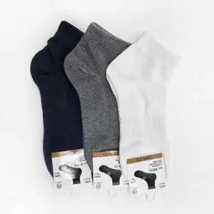 남자 발목양말 5켤레세트 국내생산 발바닥엠보 단색