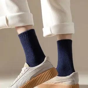 공용 우정 커플 겨울 캐주얼 양말 준비 친구 선물