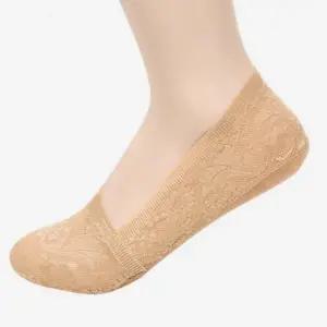 여성 매쉬 플라워 패션 덧신 페이크삭스