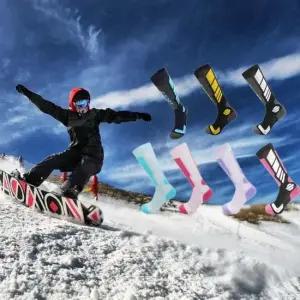 남성용 여성용 익스트림 스포츠 스키보드 롱삭스 양말