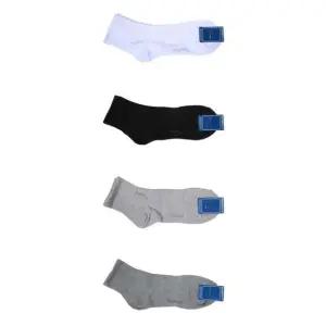 신사 쫀쫀한 남자 흰 검정 양말 10켤레