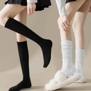 니삭스 롱부츠 삭스 사계절 여자 장목 양말