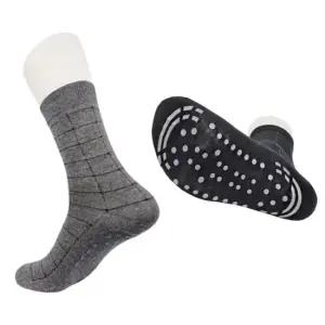 미끄럼방지 체크 남성 정장양말 신사양말