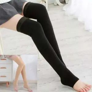 기모 융털 무지 오버 니삭스 덧신 타이즈 무릎 양말