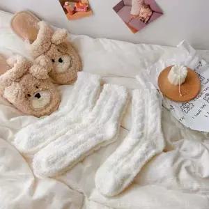 무압박 러플밴드 수면양말 여성 겨울 중목