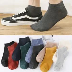 파스텔톤 무지 단목양말 10P세트 부드러운 면양말