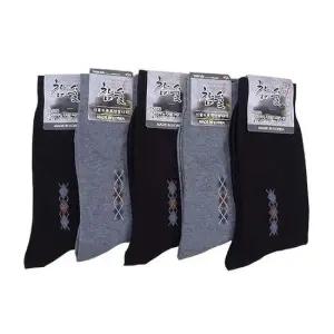 남성용 대위 신사정장양말 남자양말 색상랜덤5켤레