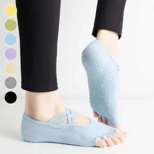 스트랩 발가락 이선 요가양말 테스양말 반