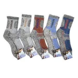 남성 배색 스포츠 양말 색상랜덤 3P 등산 캠핑 삭스 남성등산양말