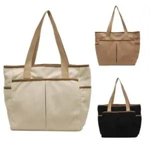 코듀로이 텀블러백 3 숄더백 1P