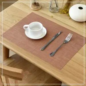 북유럽풍 테이블 플레이팅 데코 매트 모던 식탁유리대용 품격식탁매트 원목식탁유리