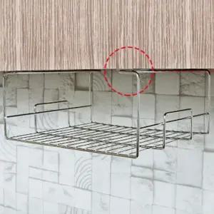 깔끔한 주방 선반 걸이 1P 싱크대 정리 수납 컵선반 씽크대선반걸이 싱크대컵선반