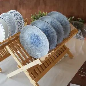 공간활용 우드 접시 건조대 대1P 접시랙 꽂이 거치 우드접시꽂이 접시거치대 접시렉