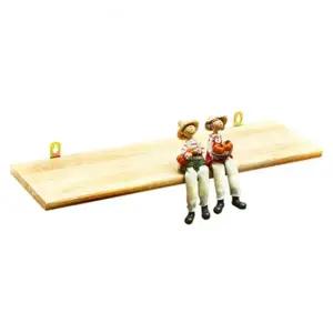 원목 벽걸이 선반 50cm 1P 나무 우드 벽선반 다용도 벽에붙이는선반 원목벽선반 나무선반