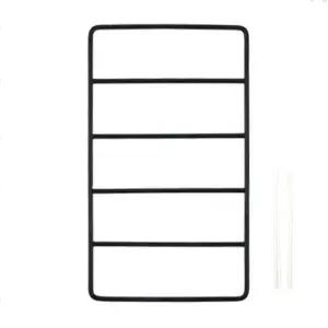 인테리어 심플 벽선반대 상판별도구매 선택 숏 흑색 철제선반 벽선반 수납선반 원목선반