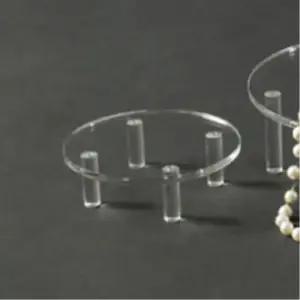 원형 악세사리 진열대 아크릴 받침대 선반 투명진열대 디스플레이 진열 악세사리진열대