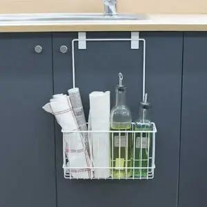 고리형 주방 다용도 선반 1P 싱크대 문고리형 문걸 고리형선반 걸이형선반 양념통선반