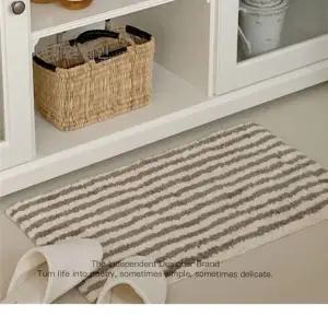 [콩심팥심]어게인제인모던스트라잎 빨아쓰는S 매트 욕실 베란다매트 발판매트