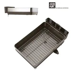 국내산 지문방지가공 1단 식기건조대 A형 싱크선반 수납선반 개수대 싱크선반 싱크대선반