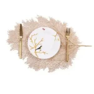 키밍 나무잎 식탁보 북유럽식탁매트 식탁보 식탁러너 북유럽식탁매트 실리콘식탁매트