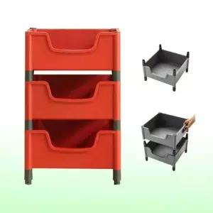 오픈 틈새 수납장 다용도 멀티 선반 코너 박스 3단 틈새수납장 오픈수납장 3단수납장