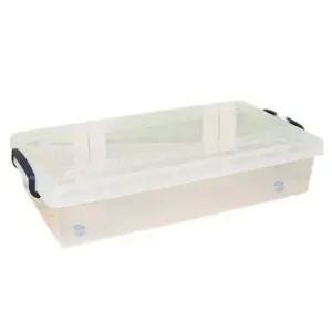 D2 투명 대형 리빙 박스 1P 플라스틱 수납 정리함 투명리빙박스 플라스틱리빙박스 수납박스