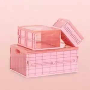 키밍 자동차 트렁크 접이식 수납함 플라스틱 정리함 플라스틱정리함 가정수납함 공간박스