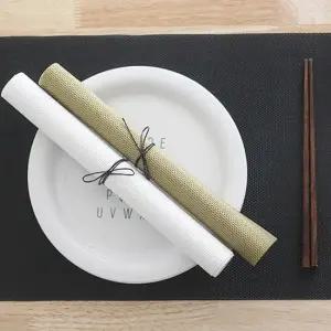 매시 테이블매트 식탁 1인용 테이블 덮개 홈파티 장식 예쁜테이블보 사각테이블매트