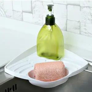 프리첸 싱크 코너선반 씽크코너선반 수세미받침대 세제통대 씽크대수납선반