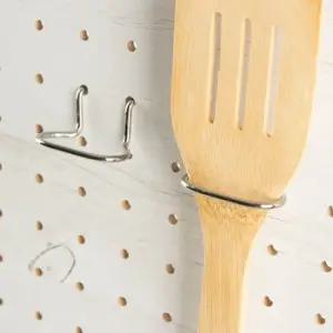 아트사인 1122 빈티지보드 후크C 2개입 우드타공판 벽면수납함 수납함