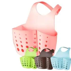 다용도 실리콘 수세미걸이 주방용품 싱크대걸이 싱크대거치대 주방수납 씽크대정리