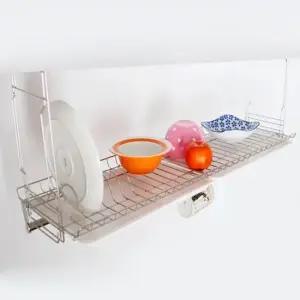 씽크선반 600 슬라이드 물받이선반 주방선반 싱크선반 부엌선반 그릇장