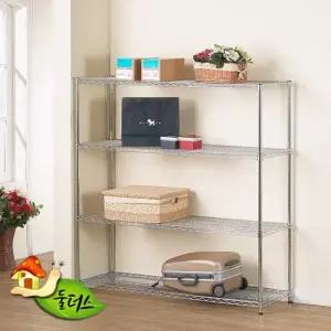 국산 산업용 메탈렉 1500-4단 메탈렉 메탈선반 베란다선반 창고선반 주방선반 베란다진열대