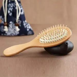 [콩심팥심]휴대용 원목 빗