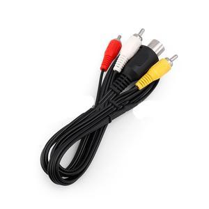 SEGA 메가 드라이브 1용 호환 1.8m AV 오디오 비디오 케이블 Genesis 1 MD1 3RCA 코드