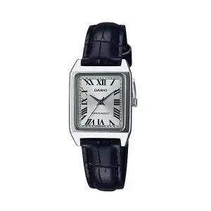 [카시오] 여성 가죽 손목 시계 LTP-V007L-7B1