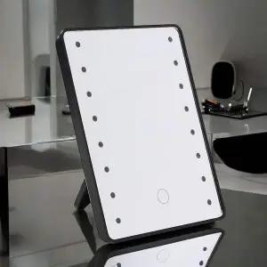 GDM 블랙라인 스타일 3단 LED 조명 거울