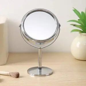 화장 메이크업 탁상 확대경 양면 확대 거울 M12967