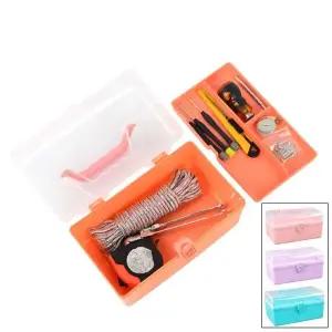 [하프클럽/]캠핑 작업 다용도 도구 소품 보관함 공구함 랜덤 1개