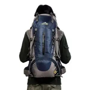 [하프클럽/]트래버스 방수 대형 등산가방 백패킹 배낭 네이비