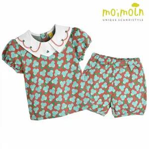 [보리보리/모이몰른]유아 클로디 반팔 상하복 세트