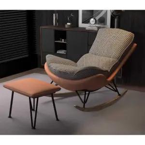 수유 흔들의자 스툴 포함 안락 거실 싱글 1인소파