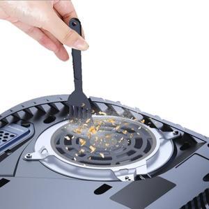 PS5 슬림/PS5 프로 콘솔용 호환 먼지 필터 플레이스테이션 5용 호환  환기 장치 방진 커버 카바 팬 게임 보