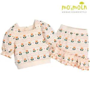 [보리보리/모이몰른]유아 튤립 스커트 상하복 세트