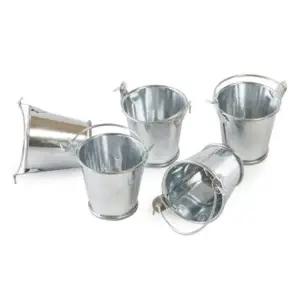 [하프클럽/]양철통 양동이 (미니) 약 위 5.3cm 밑 4cm 높이 5.3cm 열개