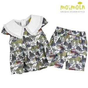 [보리보리/모이몰른]유아 그리니 반팔 상하복 세트