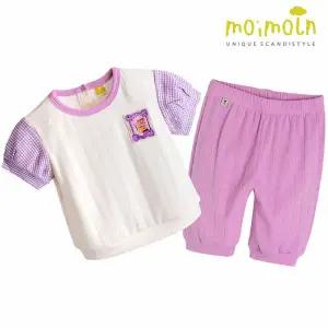 [보리보리/모이몰른]유아 요루 반팔 상하복 세트